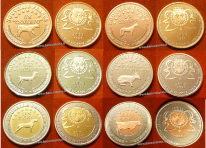 Araucania e Patagonia set 6 pz 2013 unc