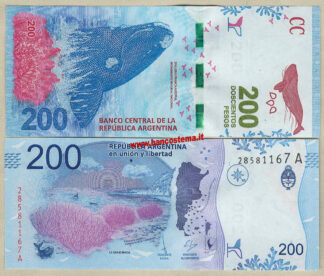 Argentina P364 200 Pesos nd 2016 unc