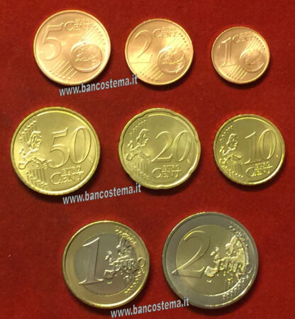 Austria serietta euro 8 pz 2017 FDC - immagine 2