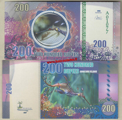 Avocare Island set 6 pz 2016 (2017) paper unc - immagine 3