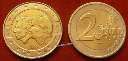 Belgio 2 euro commemorativo 2005 "Unione economica Belgio - Lussemburgo" FDC