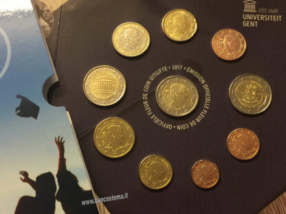 Belgio serie zecca 2017 10 valori FDC - immagine 2