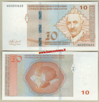 Bosnia 10 Maraka 2017 A.Santic unc