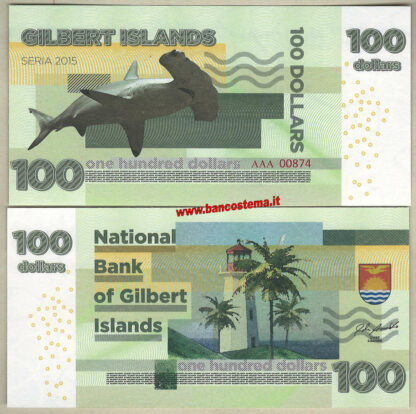 Gilbert Islands set 6 pz 2015 paper unc - immagine 3