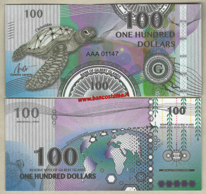 Gilbert Islands set 6 pz 2017 nd paper unc - immagine 3