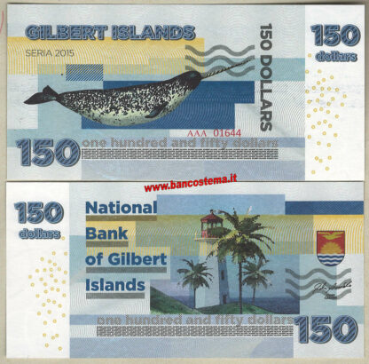 Gilbert Islands set 6 pz 2015 paper unc - immagine 2