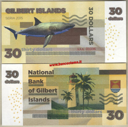 Gilbert Islands set 6 pz 2015 paper unc - immagine 4