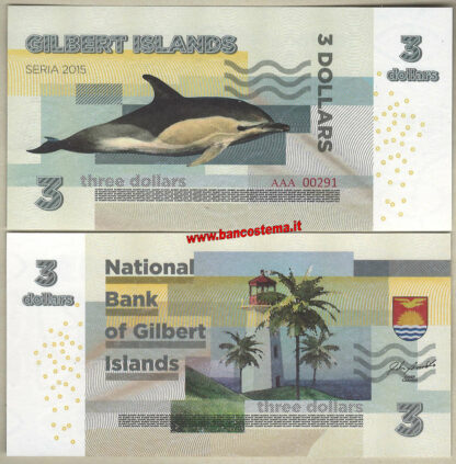 Gilbert Islands set 6 pz 2015 paper unc - immagine 7