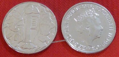 United Kingdom coin Hunt Quintessentiallly British A to Z letter by letter in folder - immagine 7