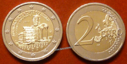 Grecia 2 euro commemoratvo 2017  "Sito archeologico di Filippi" fdc