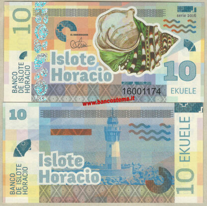 Horatio Island set 6 pz 2016 paper unc - immagine 2