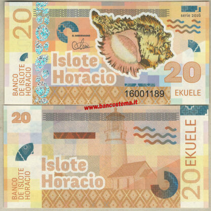 Horatio Island set 6 pz 2016 paper unc - immagine 3