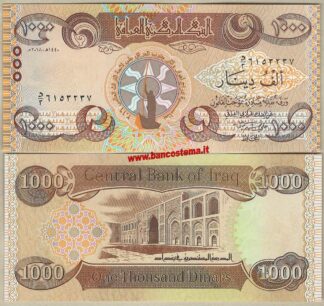 Iraq PW104 1.000 Dinars 2018 unc