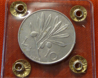 Italia 10 lire "Ulivo" 1948 BB