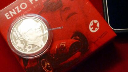 Italia 10 euro  "Enzo Ferrari"  argento 2016 proof - immagine 2