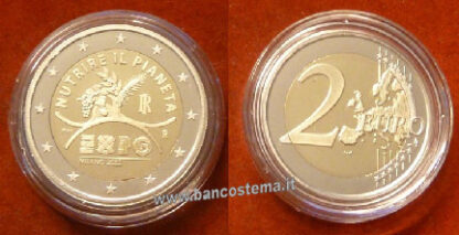 Italia 2 euro  "Expo Milano" commemorativo Proof 2015 - immagine 4