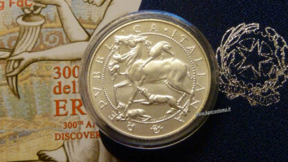 Italia 5 euro argento commemorativa "Ercolano" 2009 FDC - immagine 2