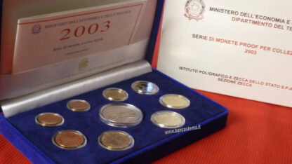 Italia serie zecca 2003 Proof con argento - immagine 3