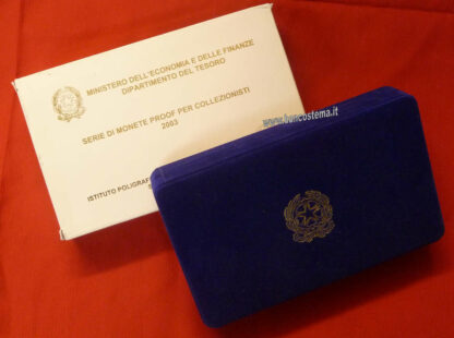 Italia serie zecca 2003 Proof con argento - immagine 5