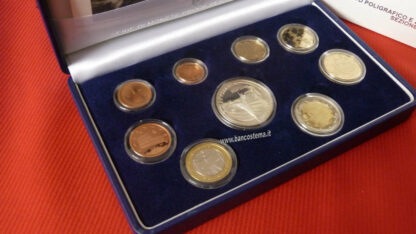 Italia serie zecca 2004 Proof con argento