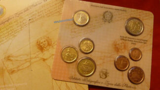 Italia serie zecca 2004 8 valori fdc