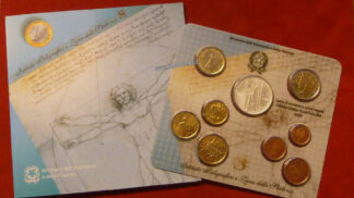 Italia serie zecca 2003 9 valori (con argento) fdc