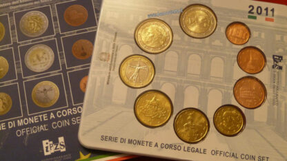 Italia serie zecca 2011 9 valori fdc - immagine 4