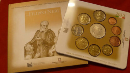 Italia serie zecca 2015 10 valori (con argento) fdc