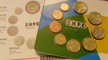 Italia serie zecca 2015 9 valori fdc - immagine 4