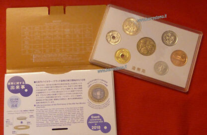 Japan coins mint set 2018 unc - immagine 5