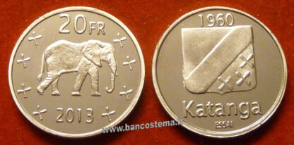 Katanga set 7 pz 2013 unc - immagine 5