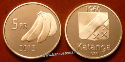 Katanga set 7 pz 2013 unc - immagine 7