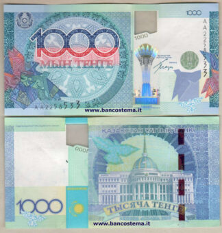 Kazakhstan P35 1.000 Tenge 2010 au hybrid