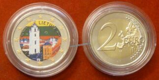 Lituania 2 euro commemorativo 2017 fdc COLOR