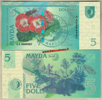 Mayda set 7 pz 2017 nd paper unc - immagine 4