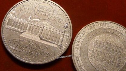 medaglia 45° world money fair Berlin 2016 unc