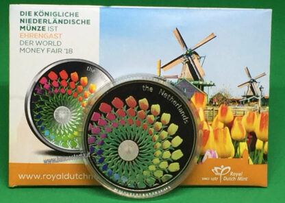medaglia Olanda world money fair Berlin 2018 BU