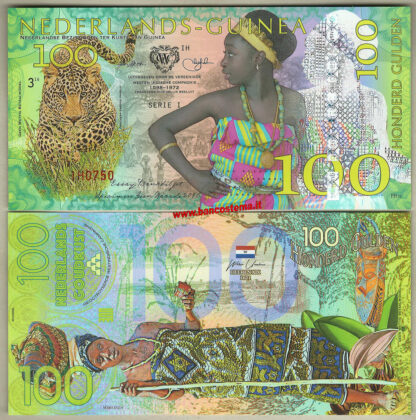 Netherlands Guinea set 2016 (2017) - polymer - 4 pz. - immagine 3