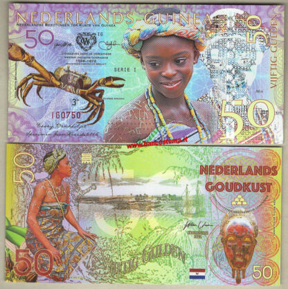 Netherlands Guinea set 2016 (2017) - polymer - 4 pz. - immagine 4
