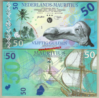 Netherlands Mauritius 50 Gulden polymer unc