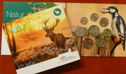 Olanda serie zecca 8 valori 2018 WMFB "Natura" FDC - immagine 2