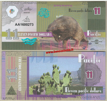 Pacific Ocean set 6 pz 2016 nd paper unc set 2° serie - immagine 6