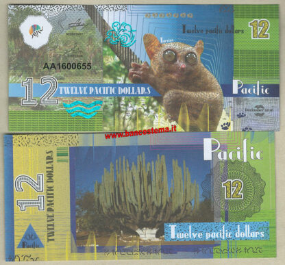 Pacific Ocean set 6 pz 2016 nd paper unc set 2° serie - immagine 7