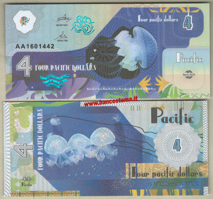 Pacific Ocean set 6 pz 2016 nd paper unc - immagine 5