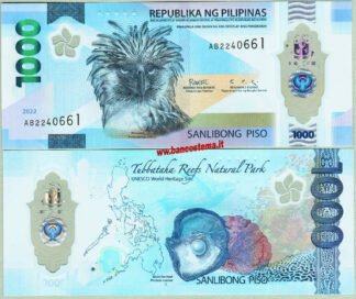 Philippines 1.000 Piso 2022 polymer unc