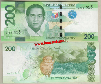 Philippines P209a 200 Piso 2015 unc