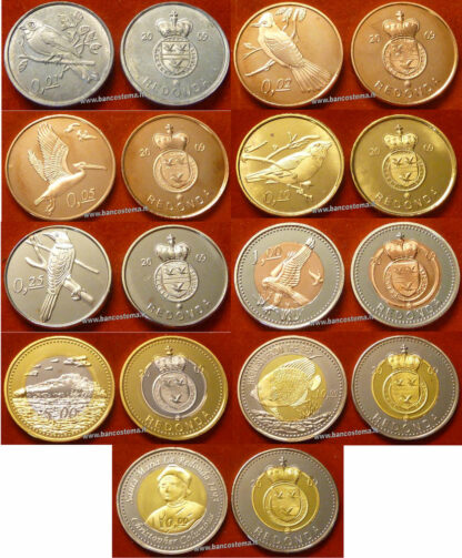 Redonda set 9 pz 2009 unc