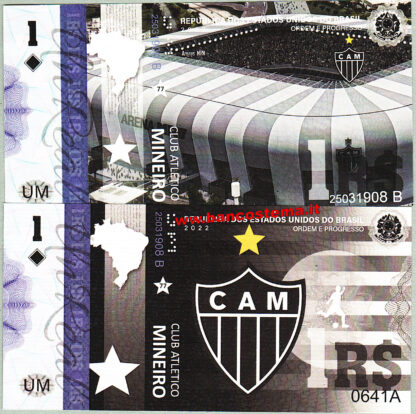 Republica Dos Estados Do Brasil set 12  pz carta Fuetbol Clube unc - immagine 3