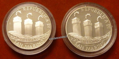 San Marino commemorative dittico 5+10 euro "Benvenuto Euro" 2002 F.S. - immagine 4