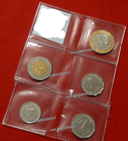 Sierra Leone set 5 pz 2022 unc